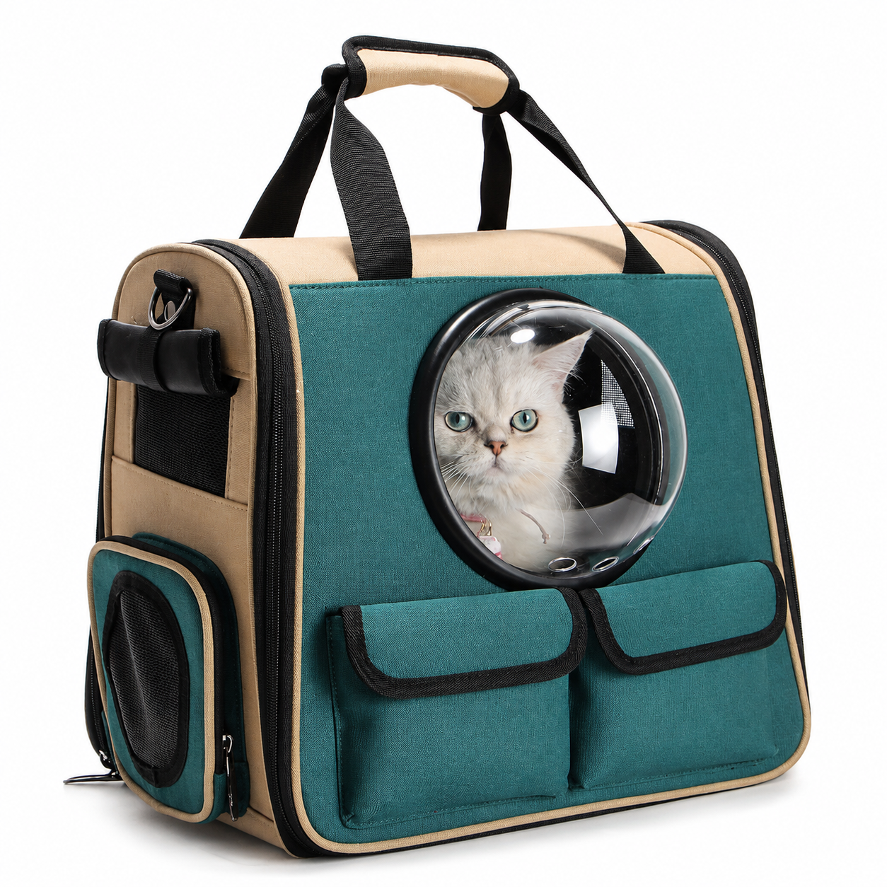 Tailvia Pet Carrier Backpack, Breathable, Cats and Dogs
