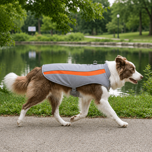 Arctic Breeze | Dog Cooling Vest with Evaporative Mesh Fabric | Lightweight Comfort for Hot Weather