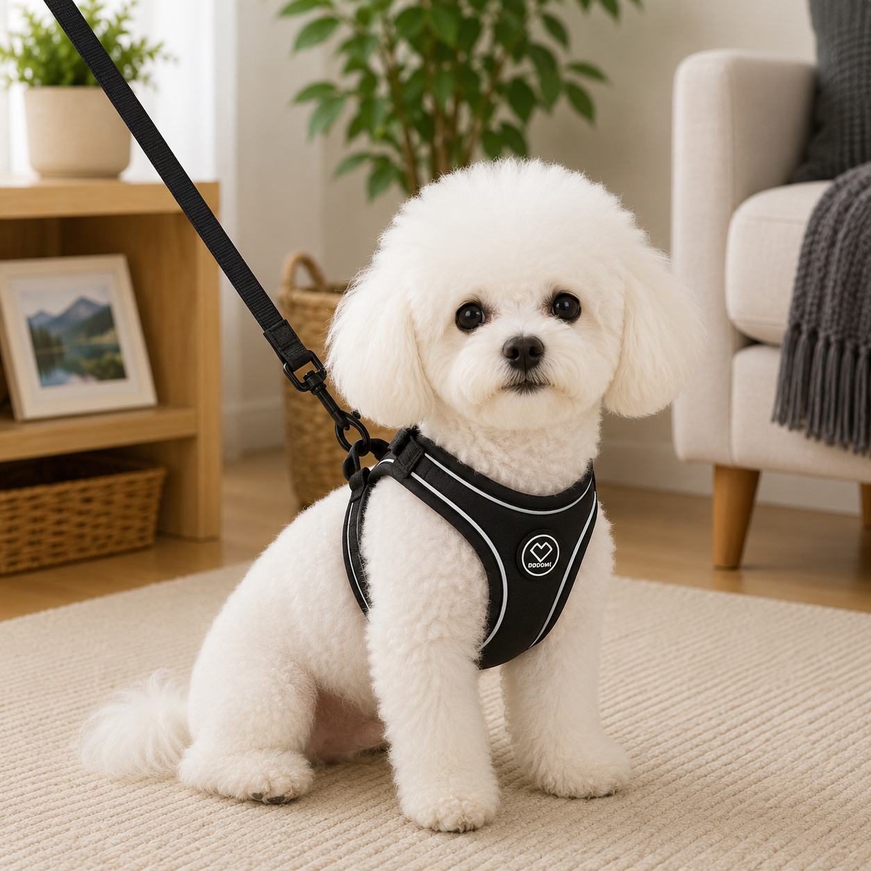 Tailvia Dog Harness with Handle, Even Weight Distribution