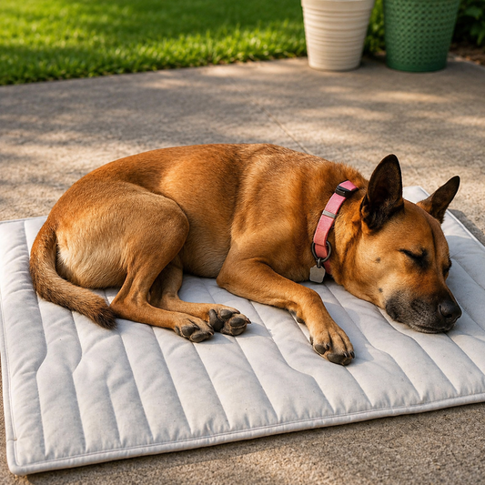 Cooling Dog Bed | Dog Cooling Mat with Japanese Arc-Chill Technology | Instant Relief for Overheating Pets