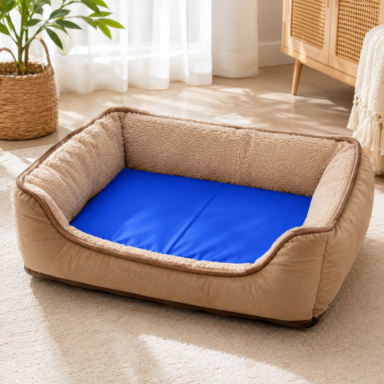 Tailvia Cat Cooling Mat, Gel Core, Lightweight