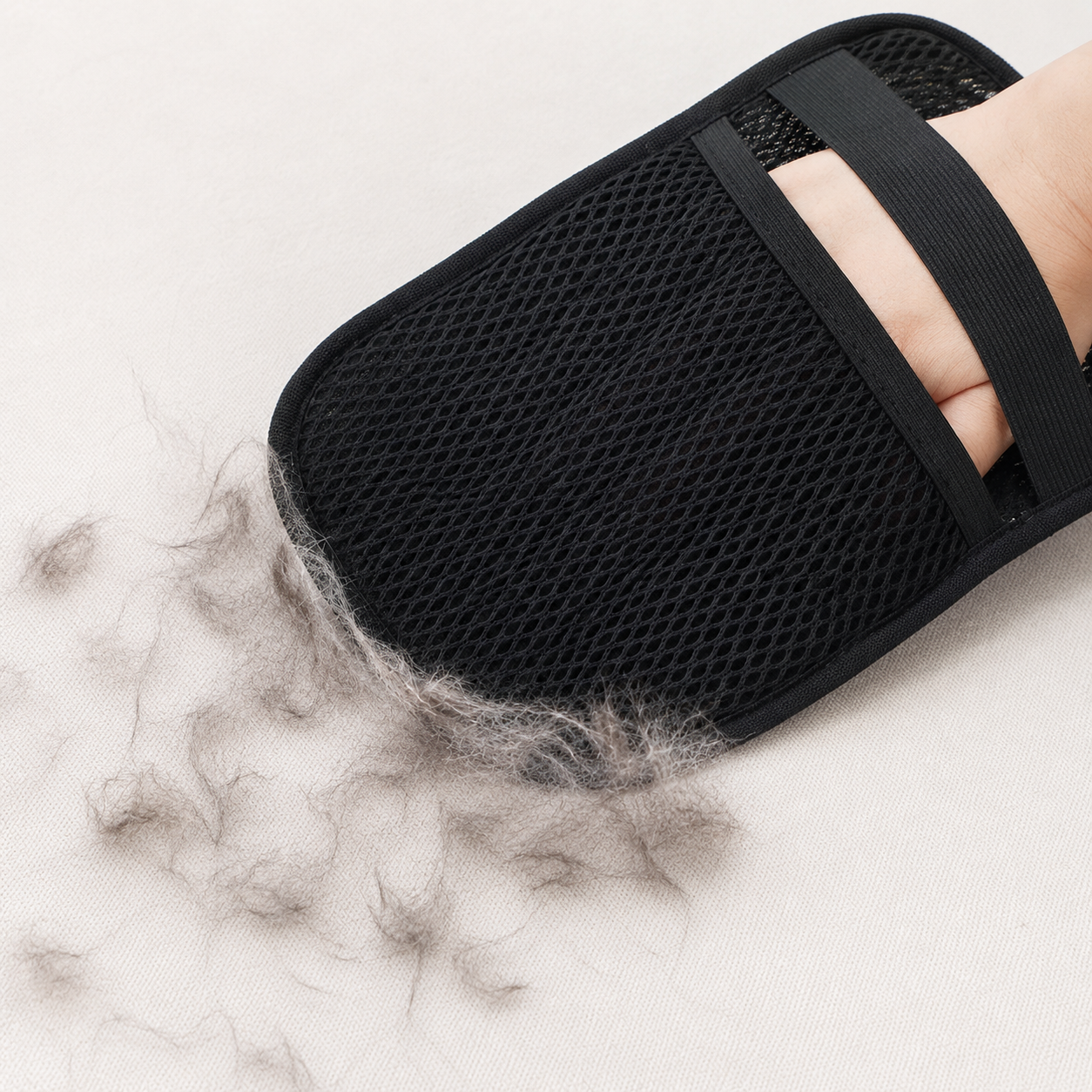 Pet Hair Removal Gloves, Reusable Grooming Mitt