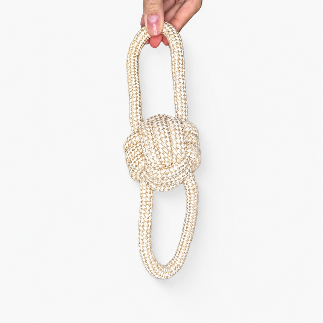 Cotton Rope Dog Chew Toy with Durable Knots